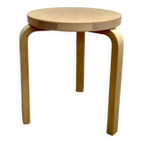 Tabouret Alvar Aalto 60 en contreplaqué de bouleau par Artek