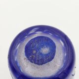 Multi-layer glass paste vase signed degue