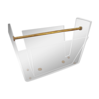 David Lange magazine holder in plexiglas