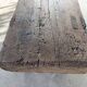 Brutalist Oak Bench – Unique Piece, 20th Century Folk Art