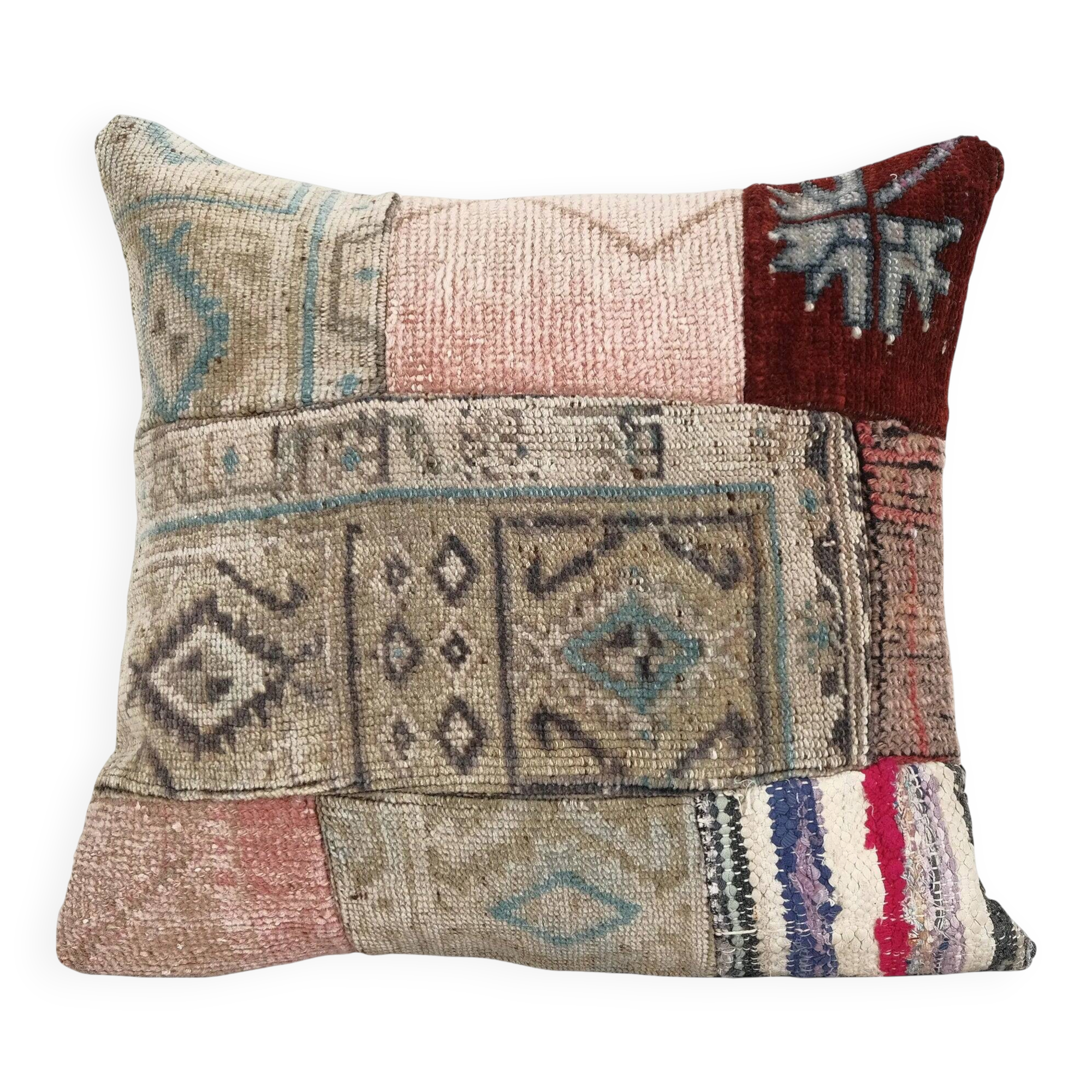 Vintage kilim cushion cover 48x46 cm