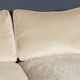Vintage 20th century cream velvet "tulip" seating suite by km wilkins c1970