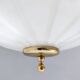Vintage Murano Glass and Brass Ceiling Light in Neoclassical Style, Italy