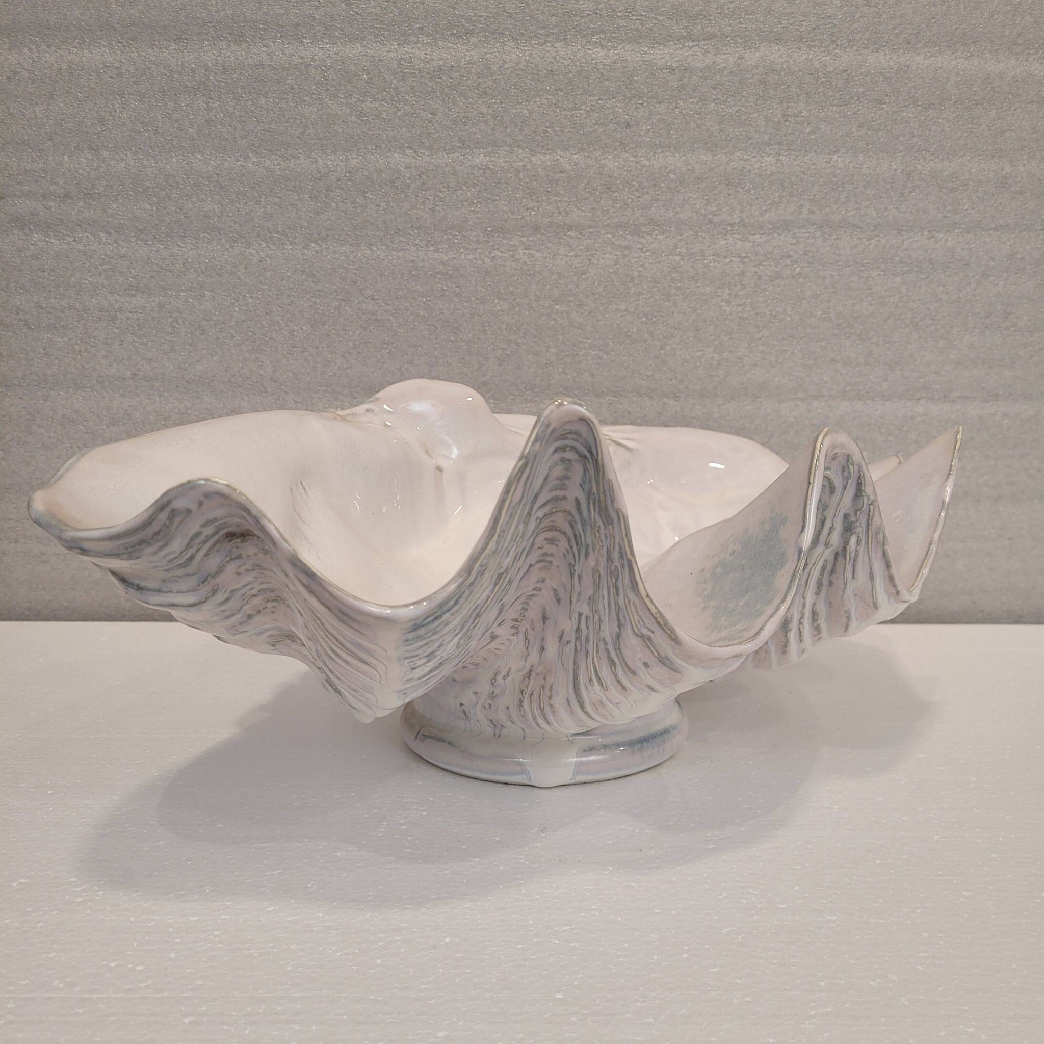 Center of table “Venera” or “Tridacna”, ceramic glass, 70's - Valencia, Spain