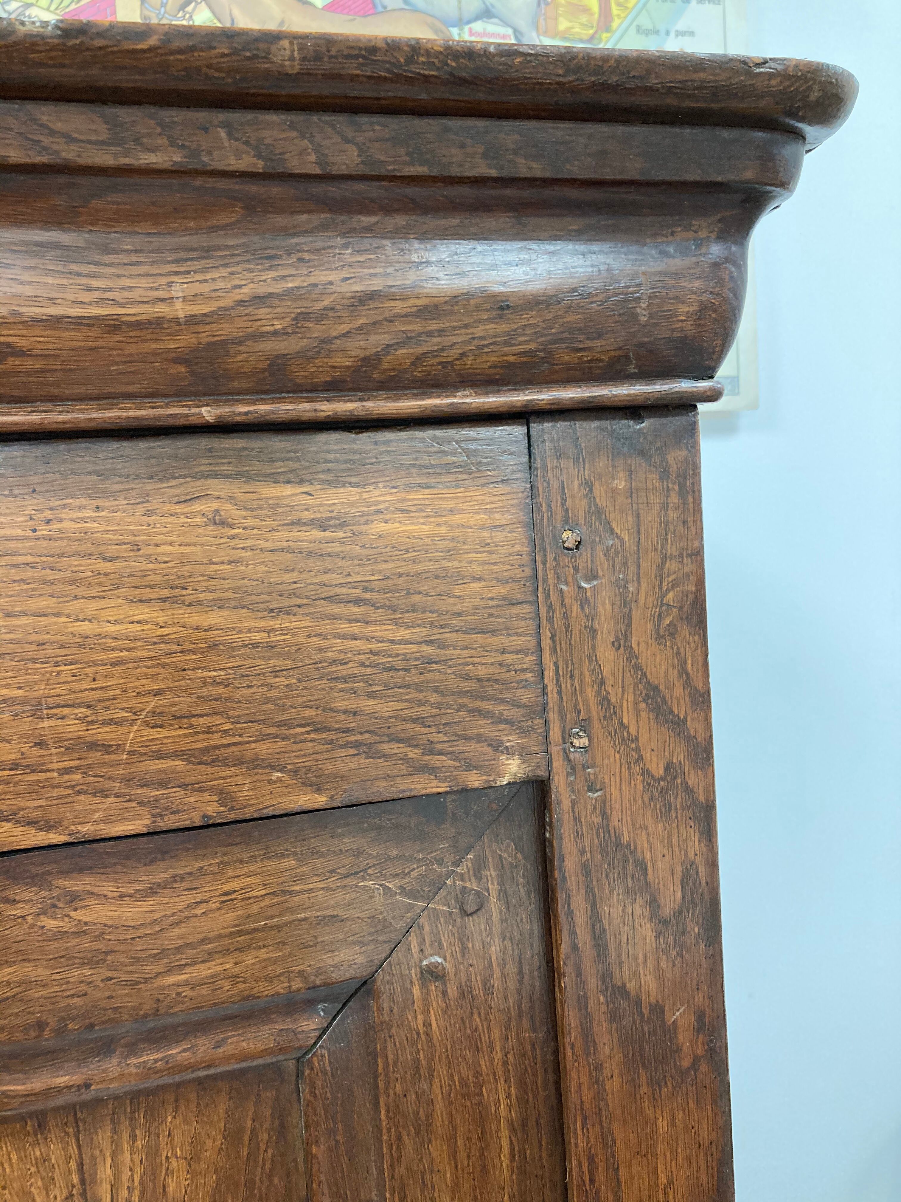 Solid oak cabinet