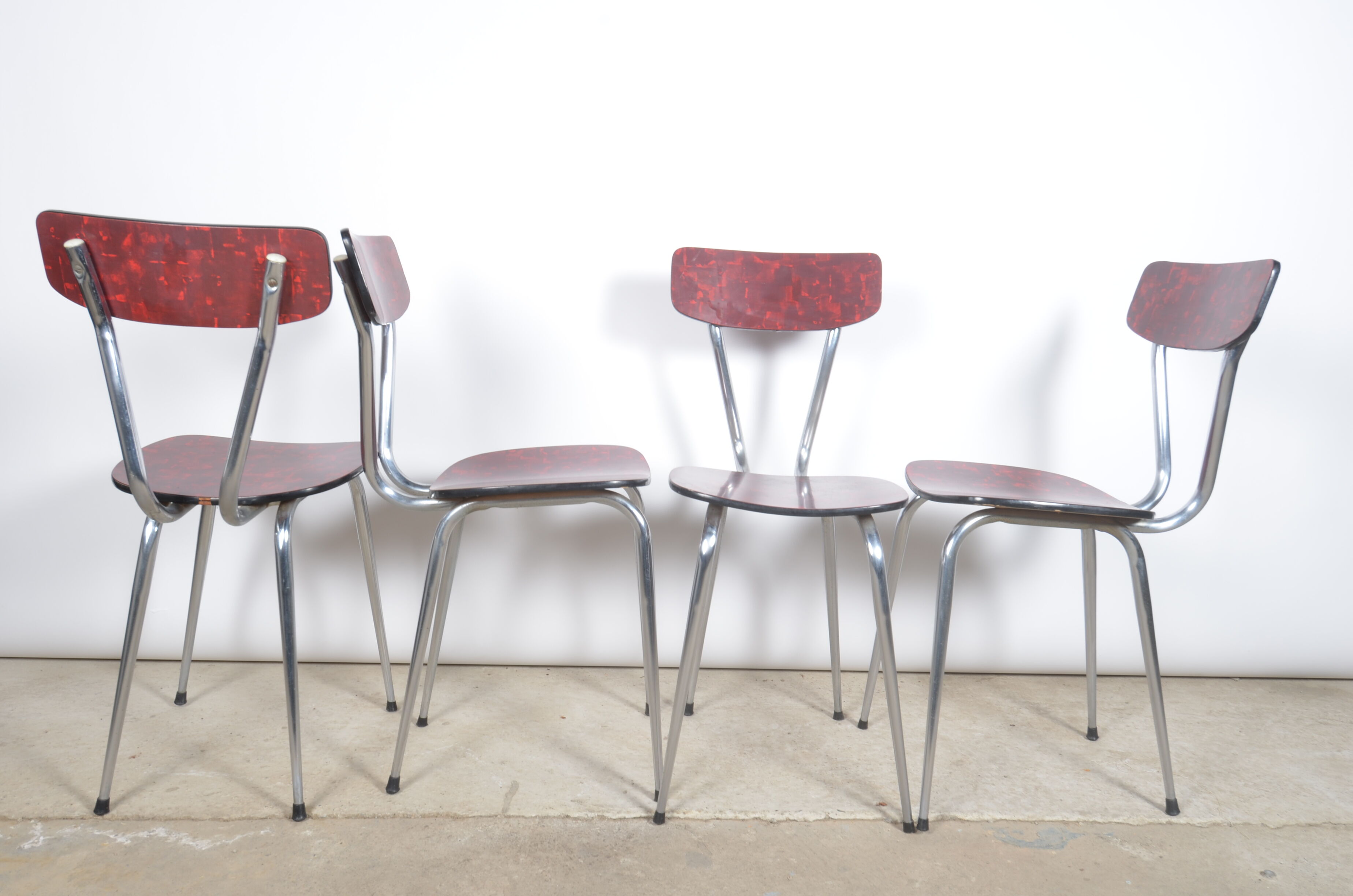 Formica chairs 1960