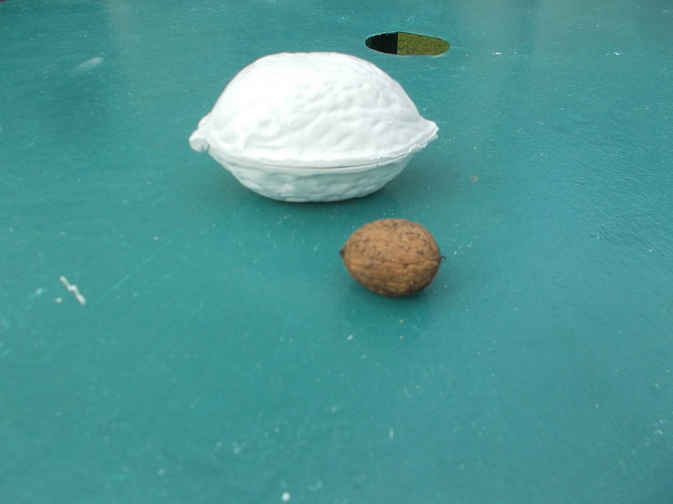 Giant metal nutcracker