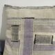 Coussin en toile ancienne style Kilim