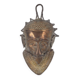 Masque en bronze