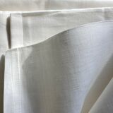 Pair of linen sheets twin beds in Gerardmer canvas reserve linen 1970