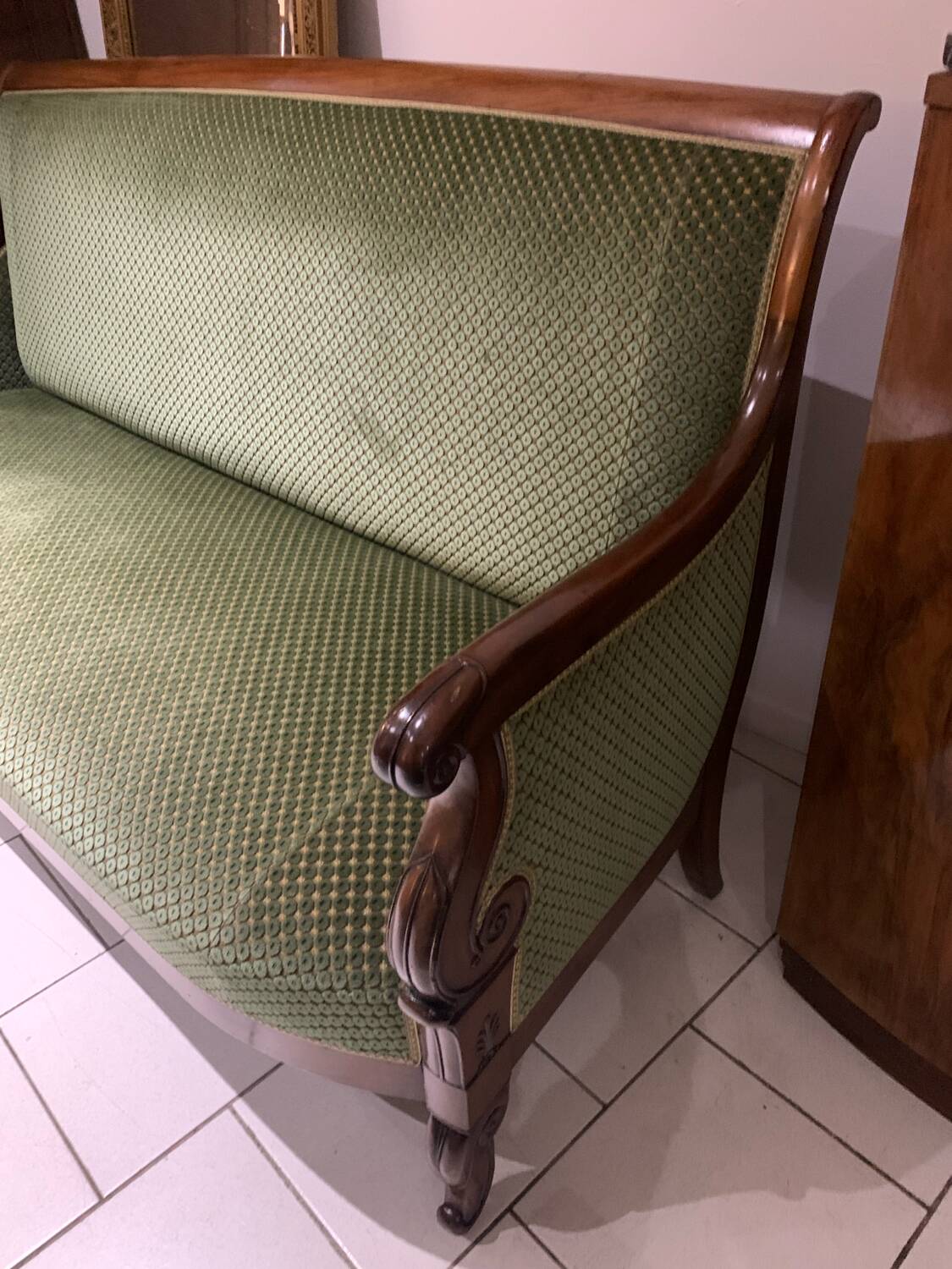 Restoration style sofa