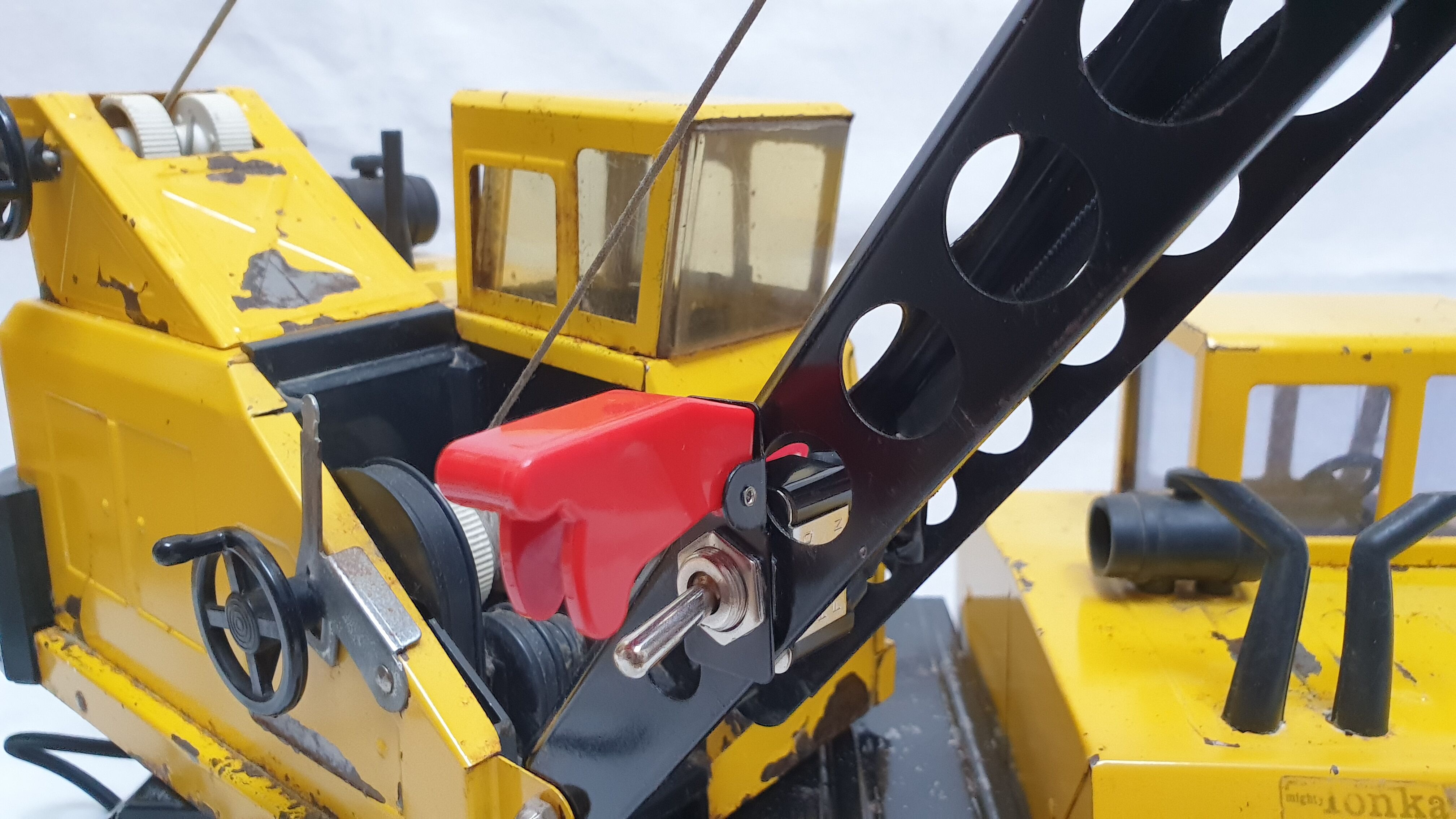 Crane lamp Tonka toys 70s