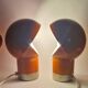 Set of Four Rare Table Lamps Astronaut Kamenicky Senov, Space Age, 1970s
