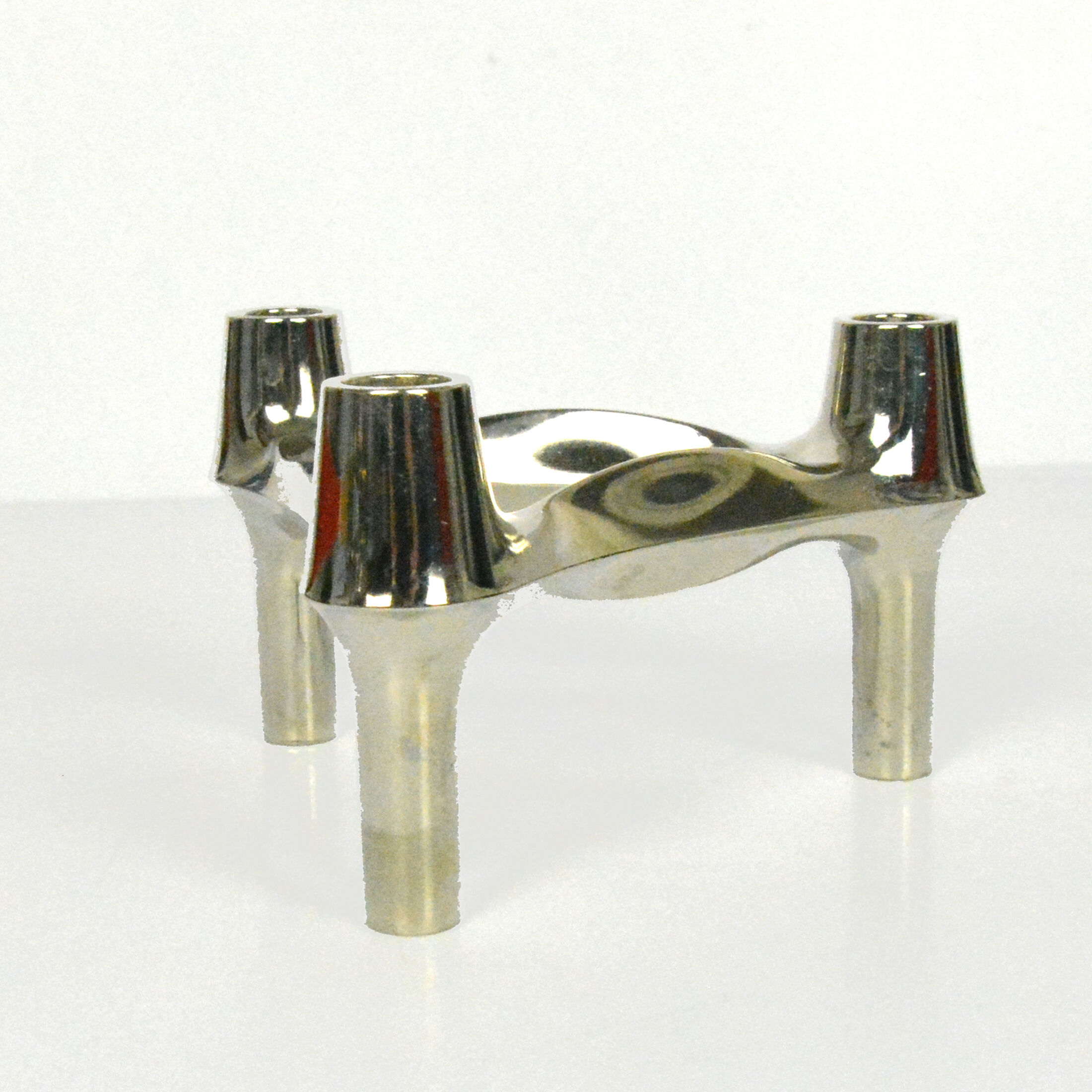 1970s modern modular candlestick designed by W. Stoff & H. Nagel, Germany
