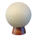 Temde teak bedside lamp