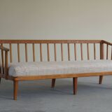 Mid Century Swedish Three Seater Sofa by Carl Malmsten, Model "Visingsö", 1960s