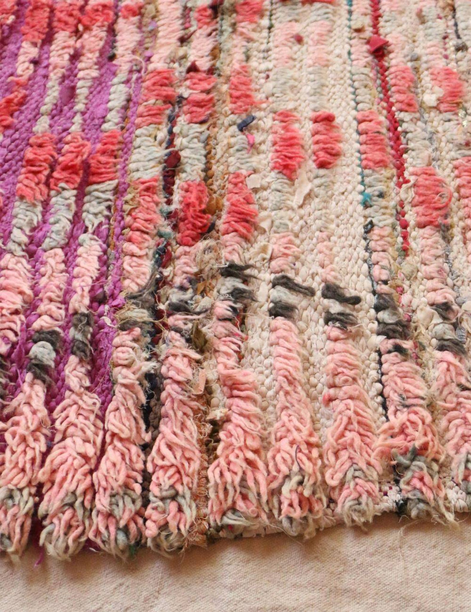 Tapis Vintage Rose - 171 x 147 cm