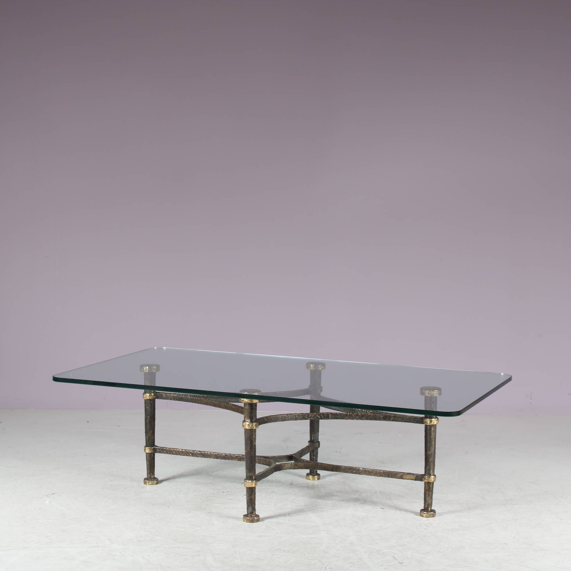 1990s Brutalist style coffee table from Italy