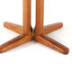 Danish round 2x extendable dining table 'Sindal' - teak