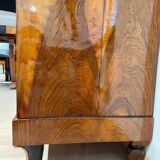 Biedermeier Secretary in Walnut and Maple, 1820