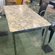Marble and metal table by Florence Knoll 1960
