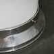 1930s Bauhaus Chrome and Opaline Glass Ceiling Light, Czechoslovakia