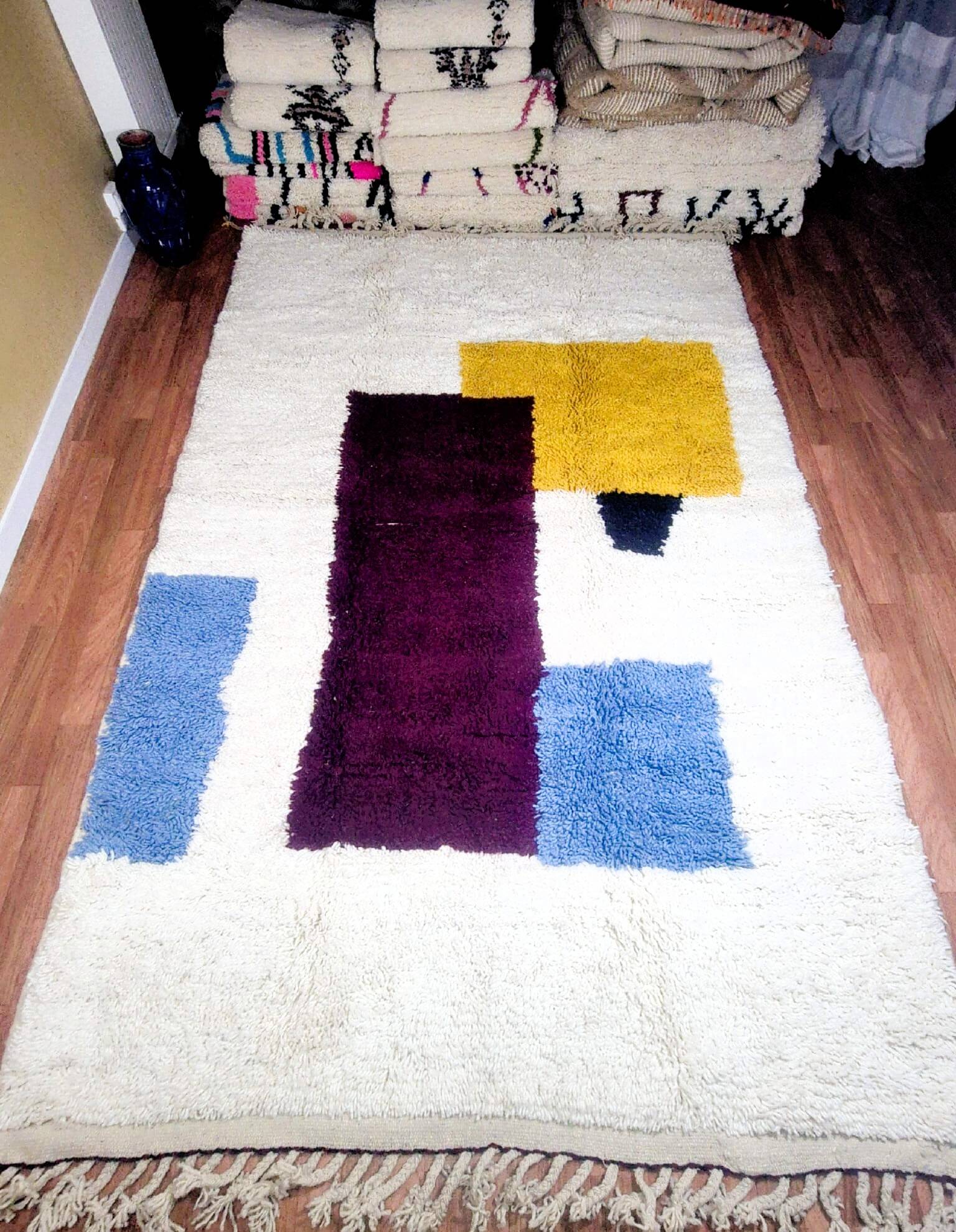 Magnificent authentic Berber rug – unique piece. Ideal Christmas gift.