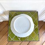 Porcelain scallop dish