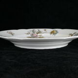 Limoges porcelain round dish for E.Bourgeois Paris