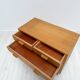 1960s vintage mid-century modern oak chest of drawers