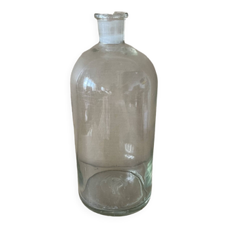 Large old laboratory carboy
