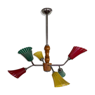 50/60s colour chandelier