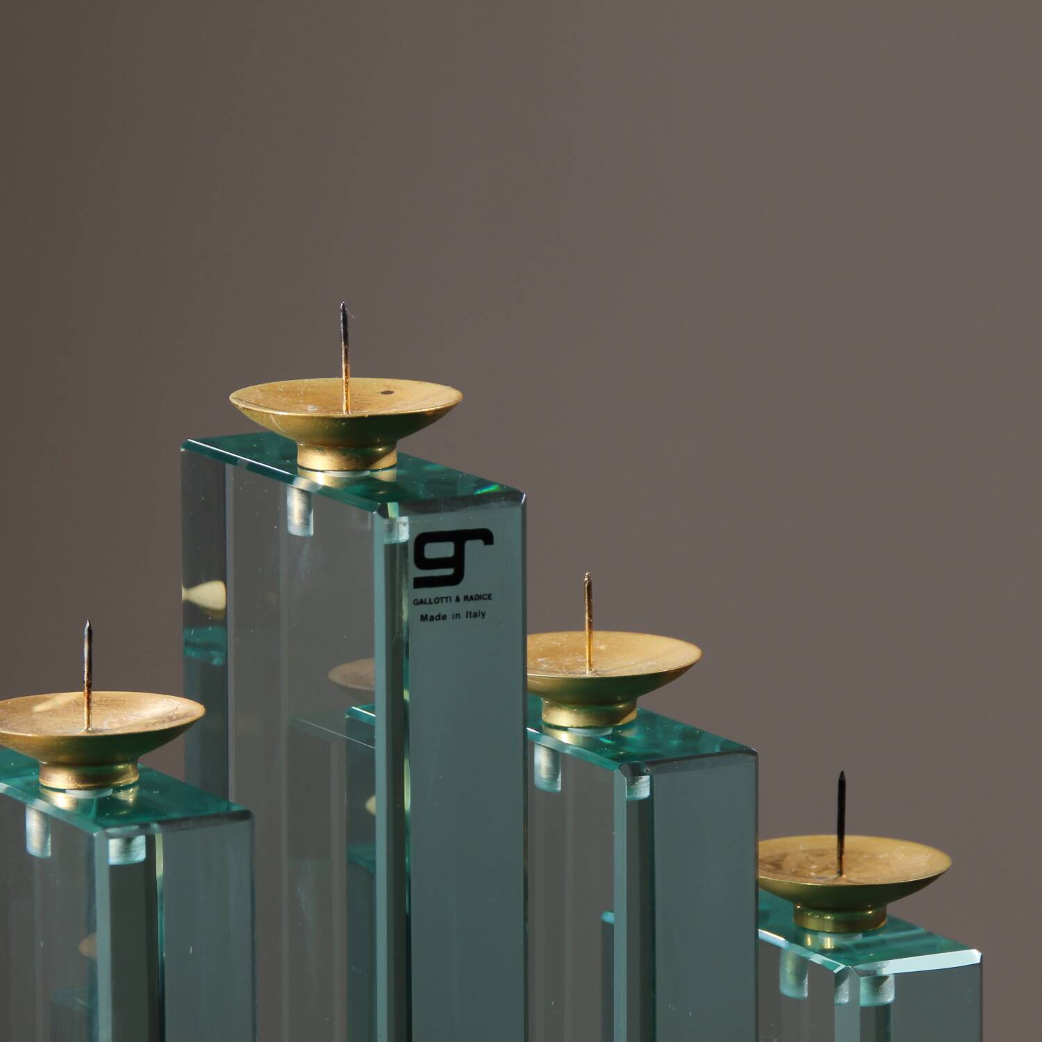 Sculptural Candle Holder by Luigi Massoni for Gallotti & Radice | Italy 198