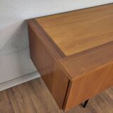 Scandinavian teak and metal sideboard