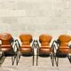 Lot de 4 Fauteuils/ Chaises Eromes Fourmi vintage
