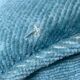 Paire de fauteuils crapaud velours bleu 1970