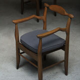 Pair of armchairs Fumay Guillerme & Chambron