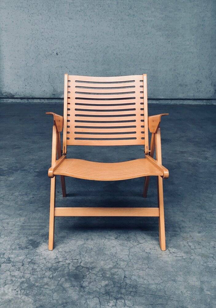 Set of Mid-Century Modern Design Rex Folding Chairs by Niko Kralj for Stol Kamnik, 1980s