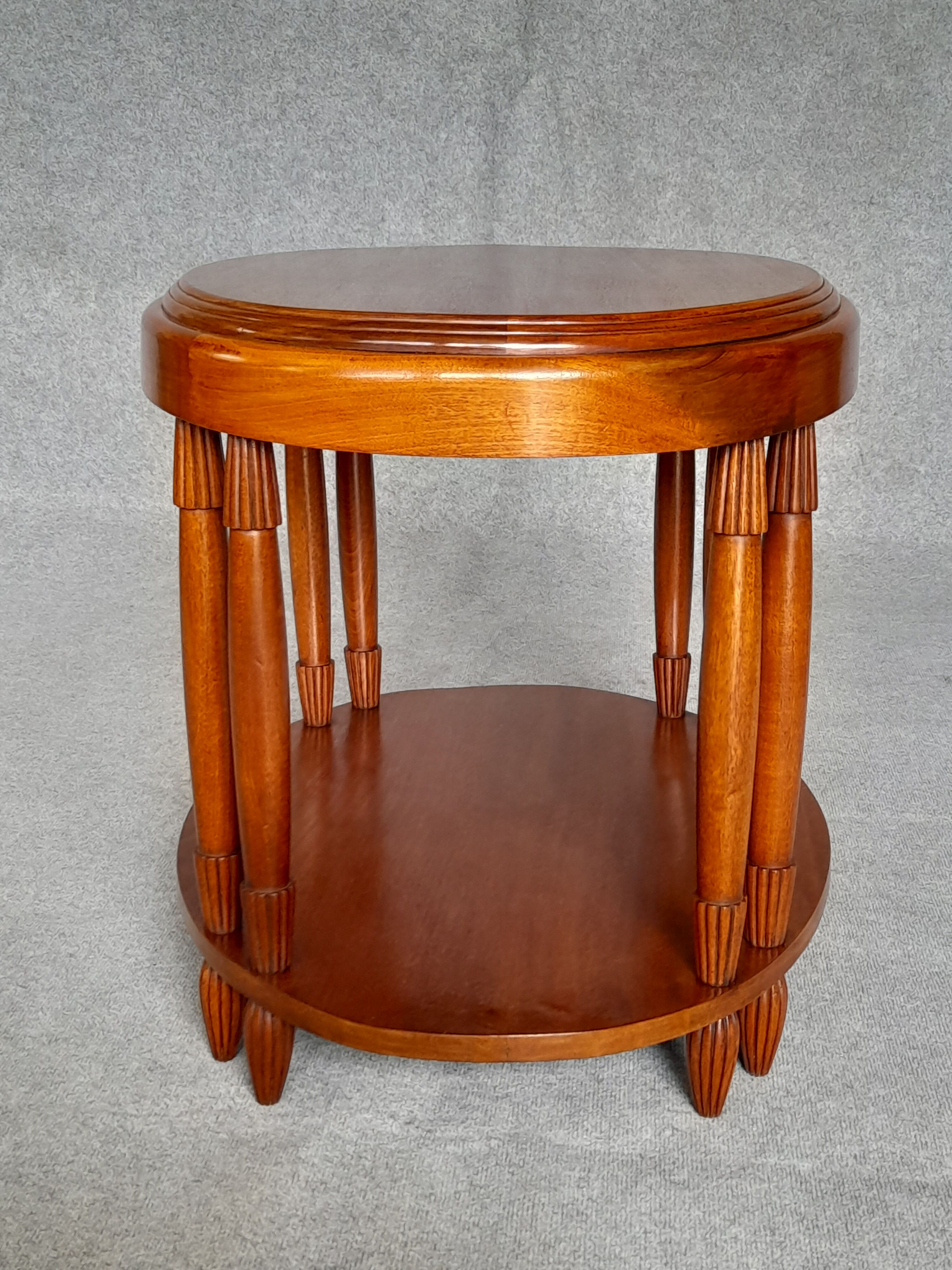 Art Deco period oval coffee table