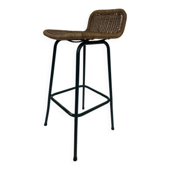 Vintage stool barstool Dirk van Sliedregt Rohe Noordwolde