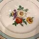 6 flat plates in half-porcelain Badonviller