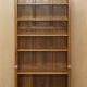 Pair of Robert Mouseman Thompson oak carved bookshelves.