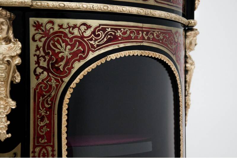 Boulle cabinet, France, circa 1860