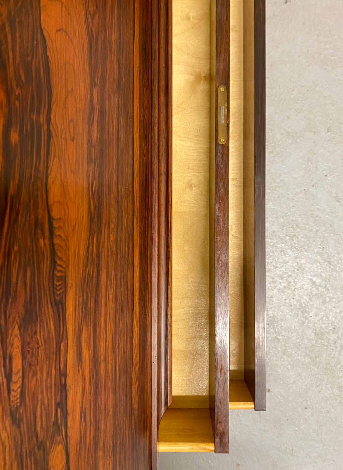 Rosewood desk, model 68 by Arne Wahl Iversen for Vinde Mobelfabrik