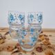 Vintage veronica arcopal myosotis glasses