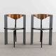 Pair Ota Otanek Chairs by Borek Sipek fort Vitra