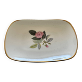 Vintage soap dish: wedgwood bone china made in england - hathaway pink
