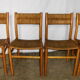4 chaises de Pierre Gautier Delaye, modèle Week End des années 50