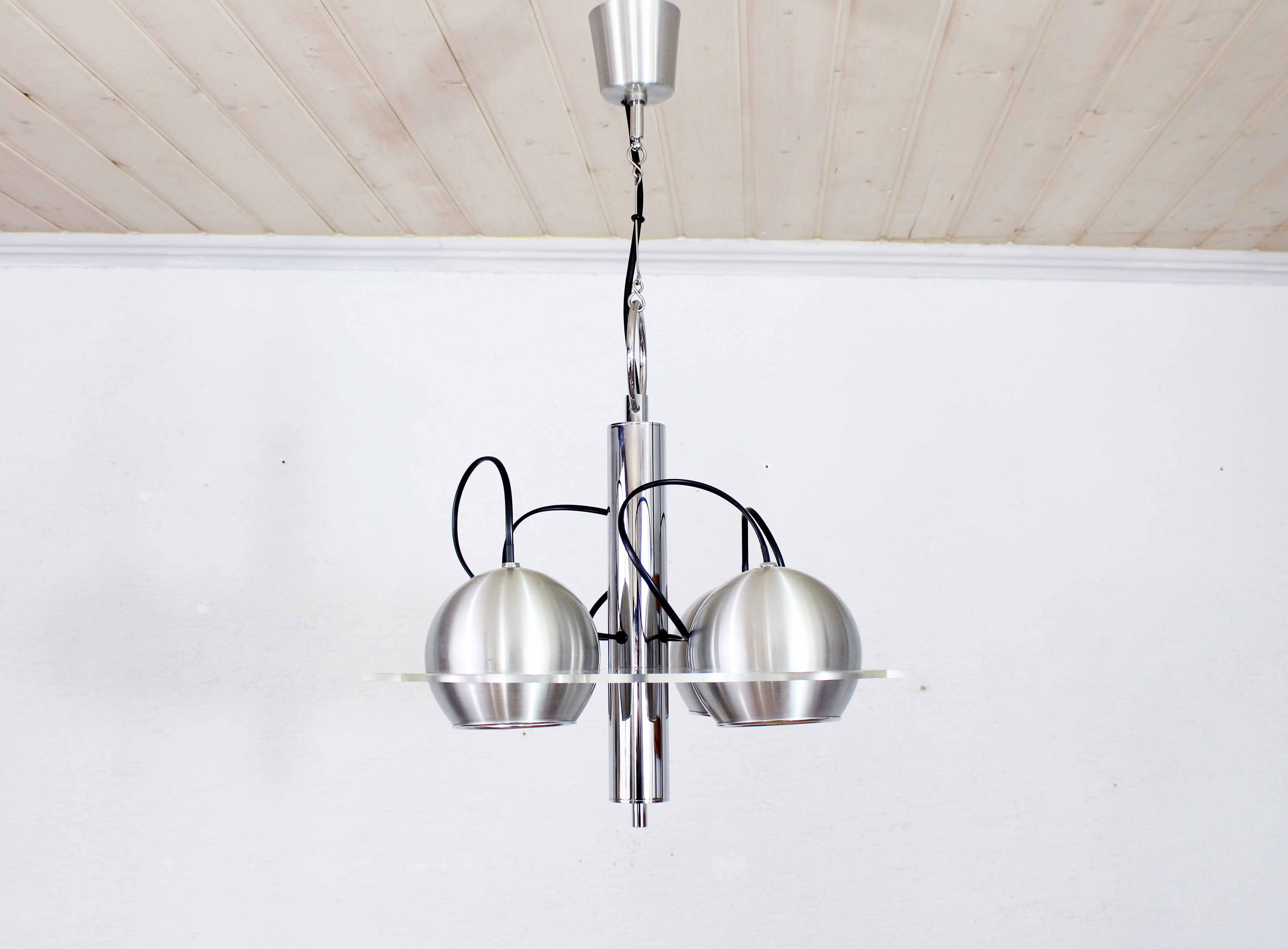 Space age Raak chandelier
