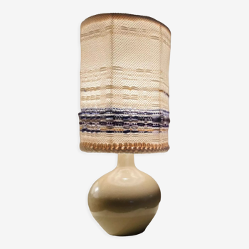 Stoneware table lamp